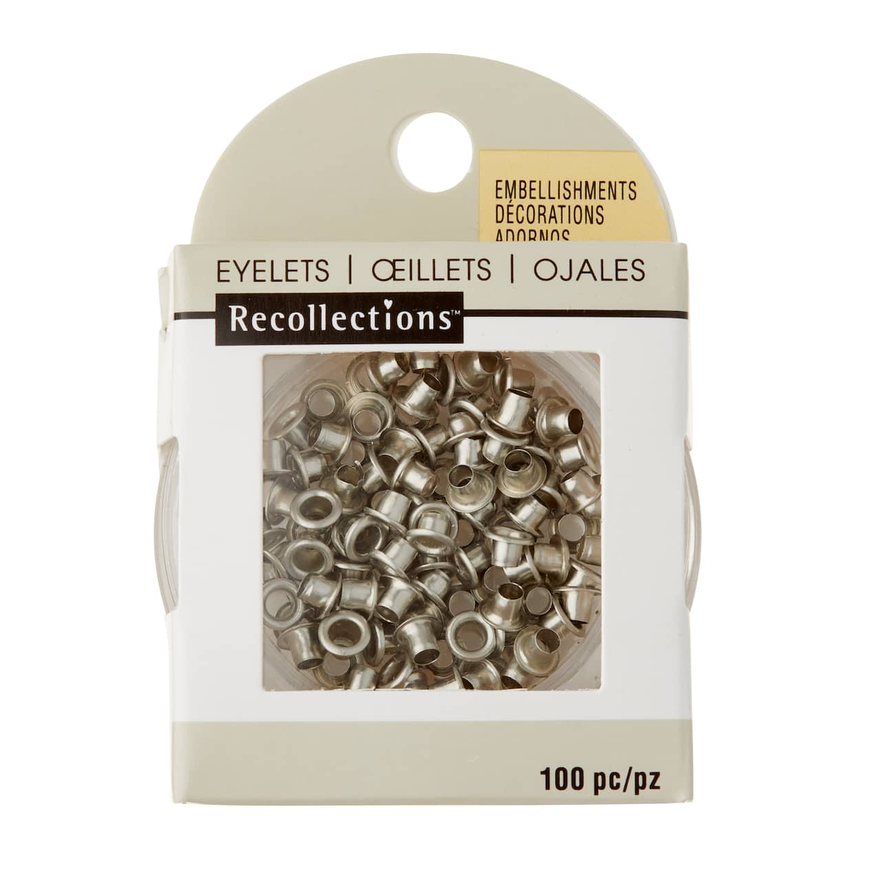 Medium Pewter Eyelets by Recollections&#x2122;